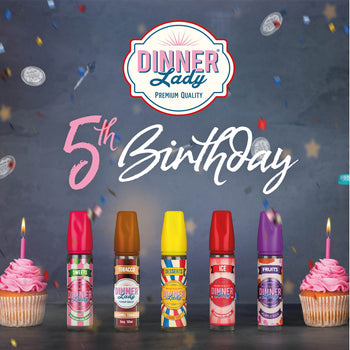 JOYEUX 5ÈME ANNIVERSAIRE DINNER LADY !
