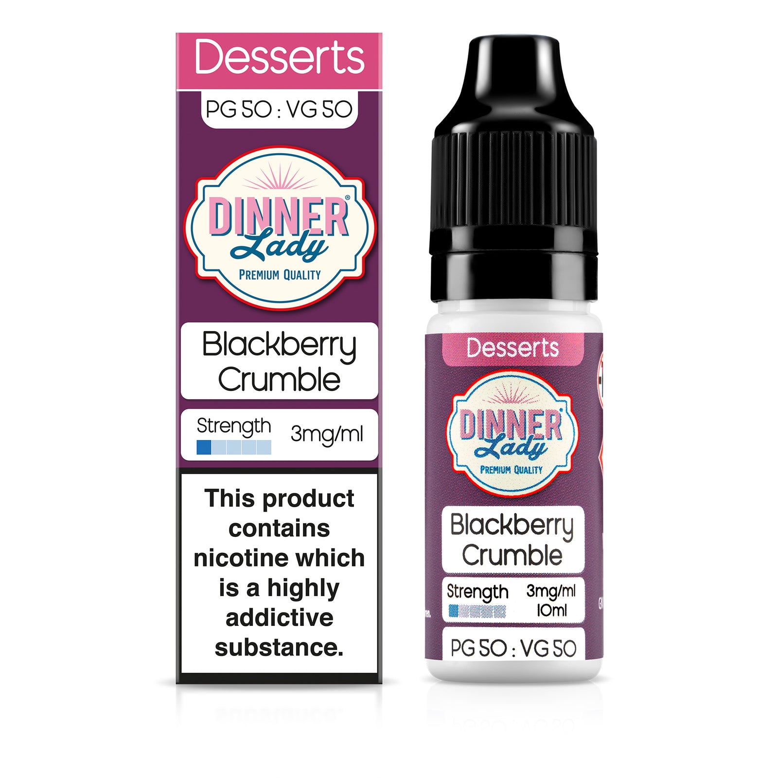 Dinner Lady Blackberry Crumble 50:50 10ml