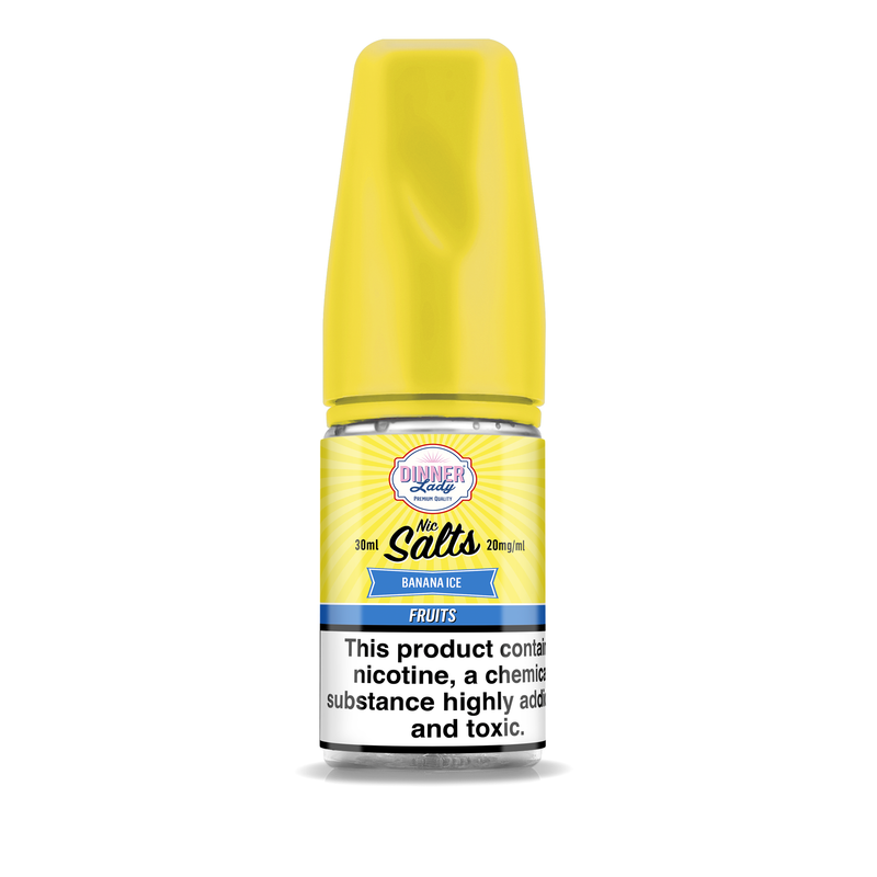 Dinner Lady Banana Ice 30ml Nic Salts