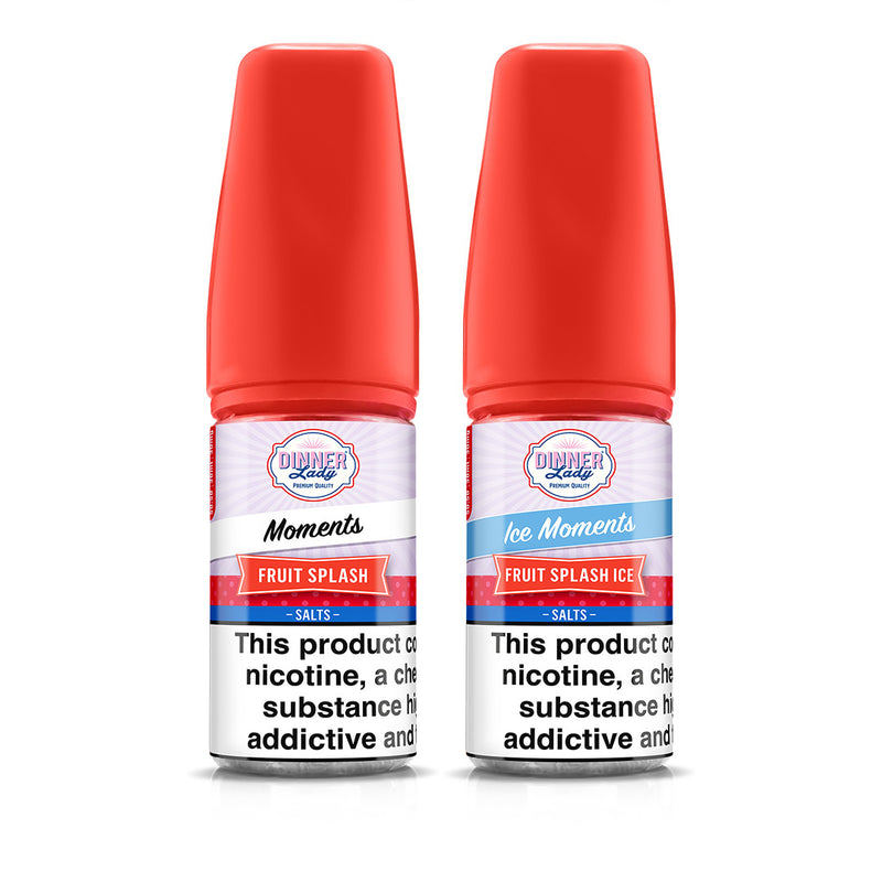 Dinner Lady Moments Fruit Splash 30ml Salts Original and Ice