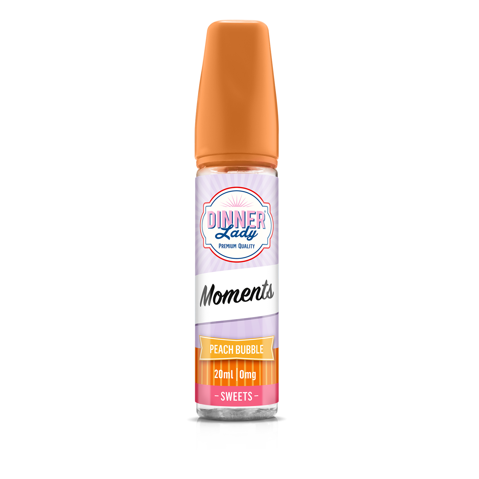 Dinner Lady Moments Peach Bubble Longfill 20ml