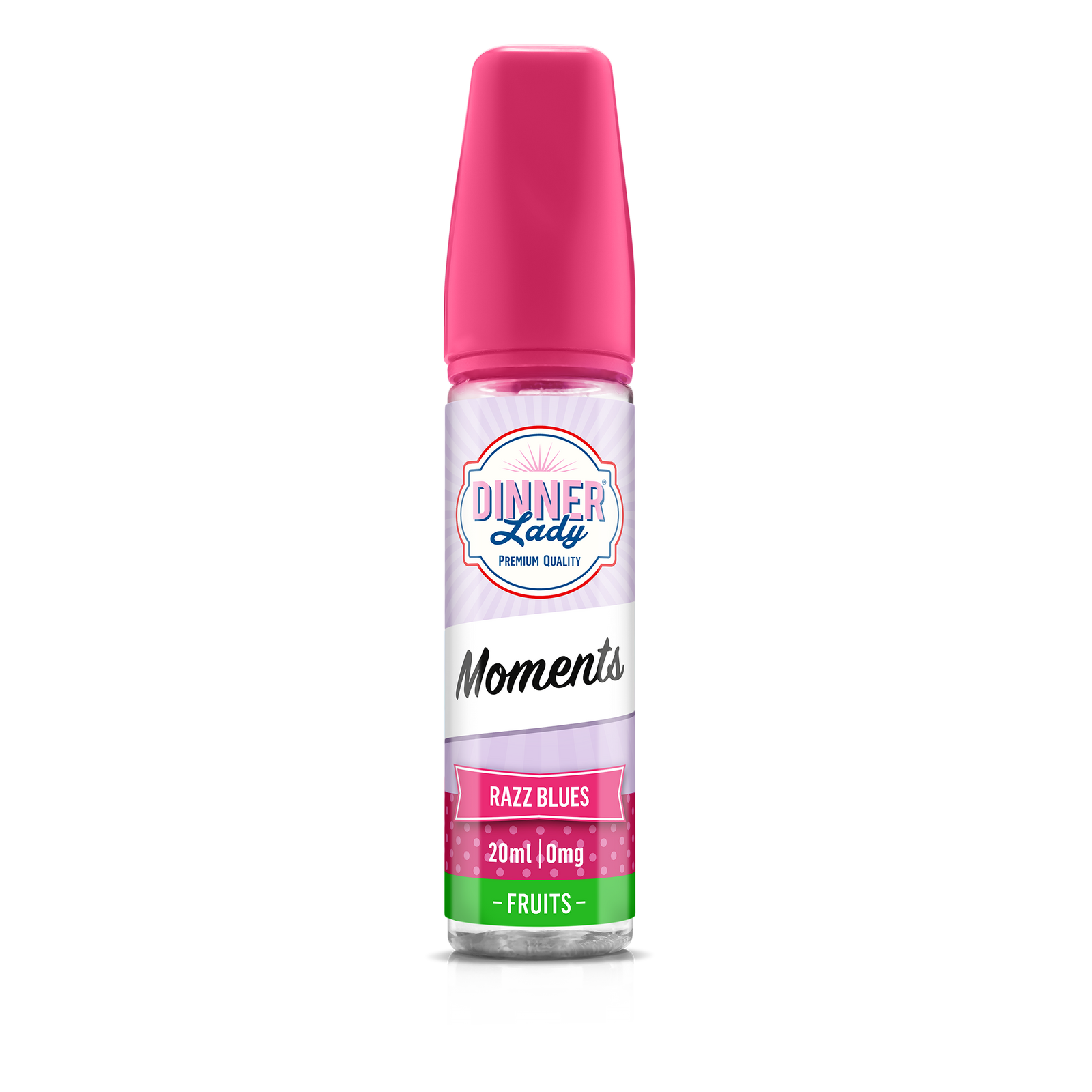 Dinner Lady Moments Razz Blues Longfill 20ml
