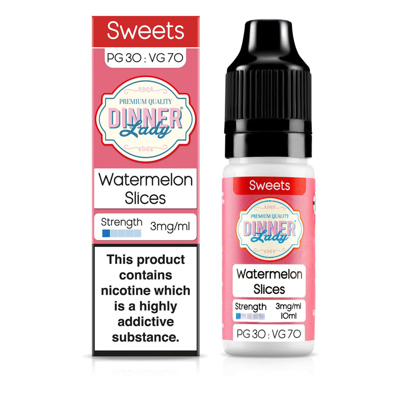 Dinner Lady Watermelon Slices 70:30 10ml