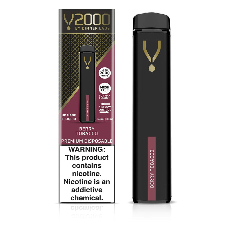 Dinner Lady V2000 Berry Tobacco