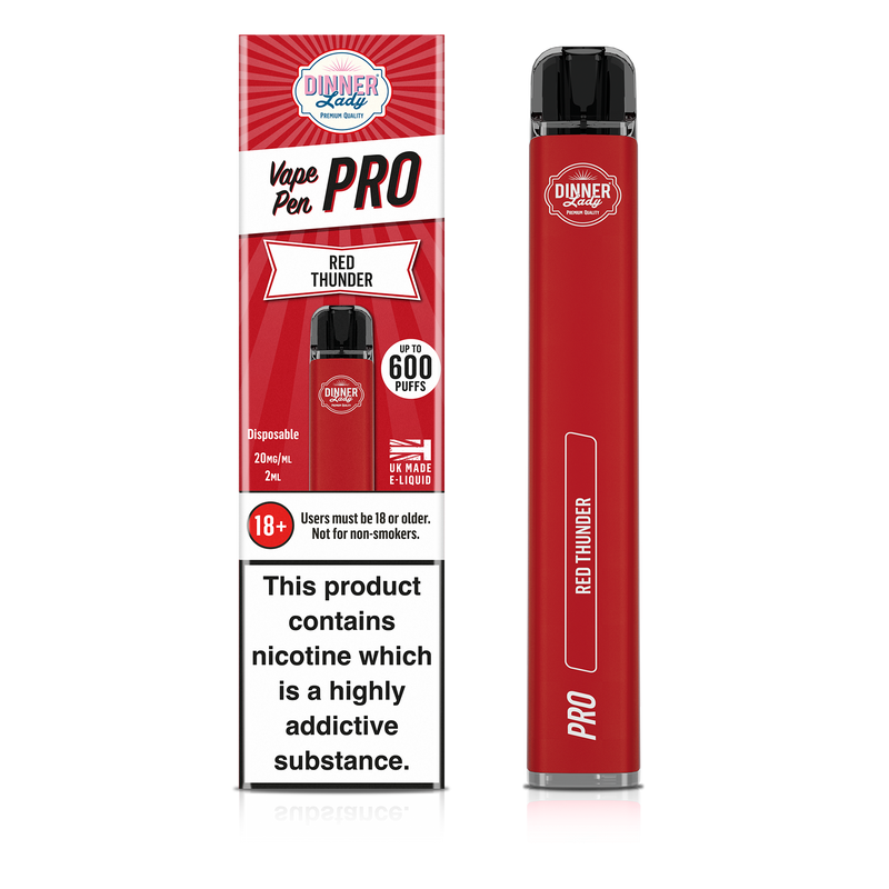 Red Thunder Vape Pen Pro disposable