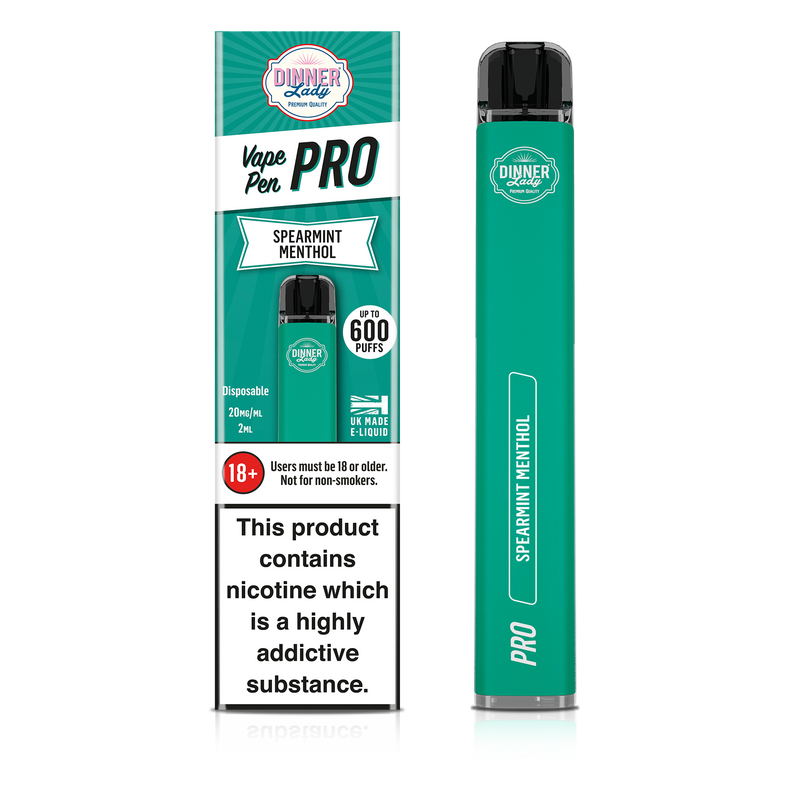 Spearmint Vape Pen Pro disposable