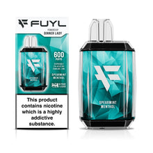 Load image into Gallery viewer, Three Pack - Fuyl  Spearmint Menthol Disposable Vape
