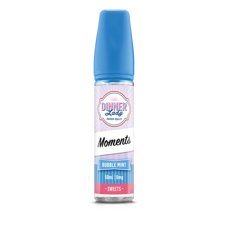 Dinner Lady Moments Bubble Mint Shortfill 70:30 50ml
