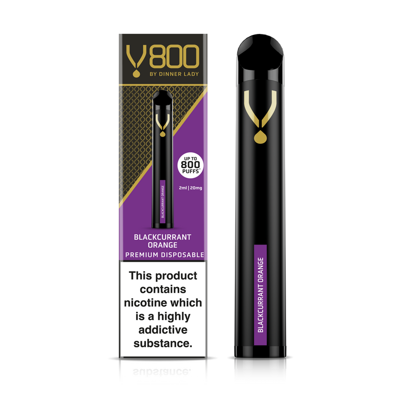 Dinner Lady Blackcurrant Orange Disposable V800