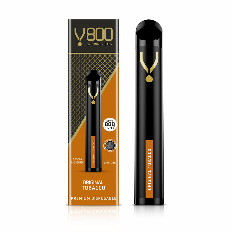 Dinner Lady Original Tobacco Disposable V800 0mg