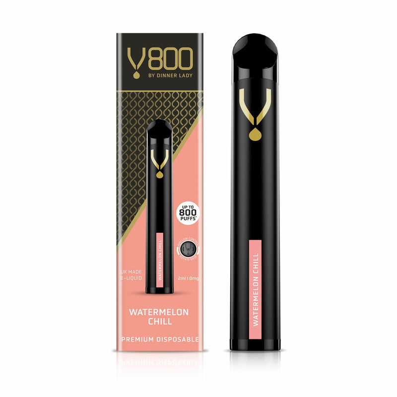 Dinner Lady Watermelon Ice Disposable V800 0mg