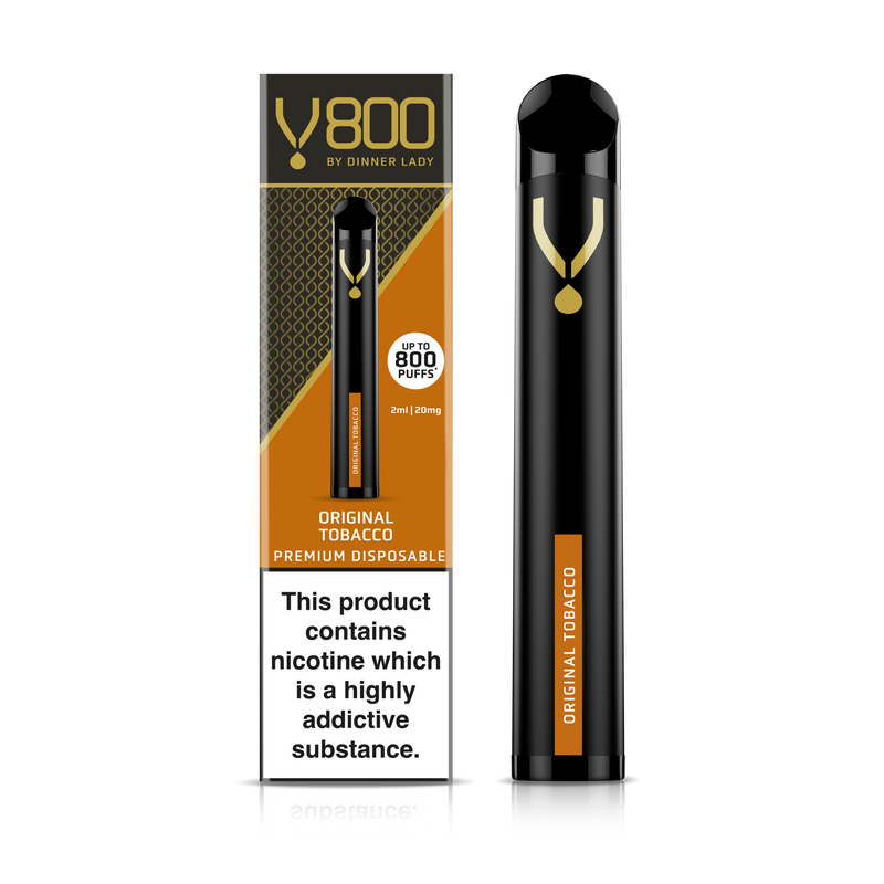 Dinner Lady Original Tobacco Disposable V800