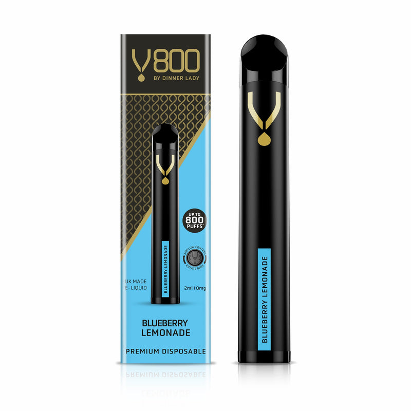 Dinner Lady Blueberry Lemonade Disposable V800 0mg