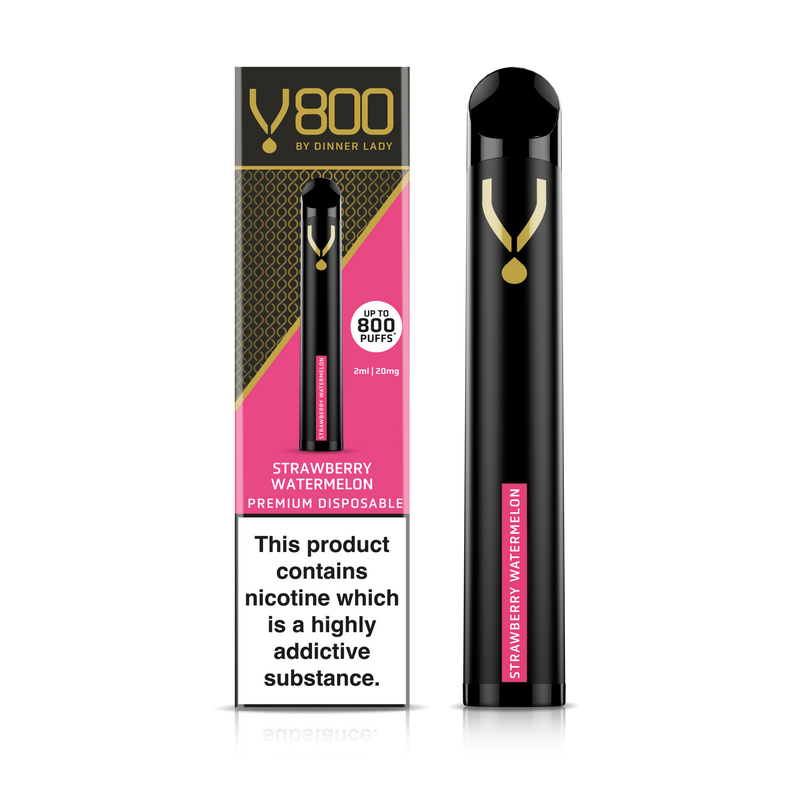 Dinner Lady Strawberry Watermelon Disposable V800