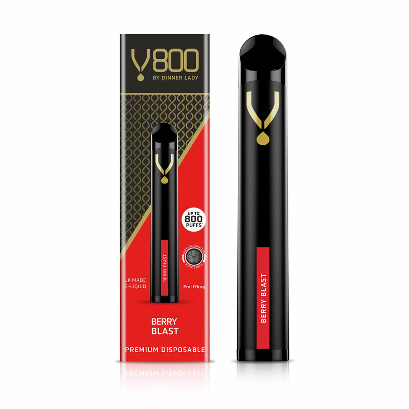 Dinner Lady Berry Blast Disposable V800 0mg