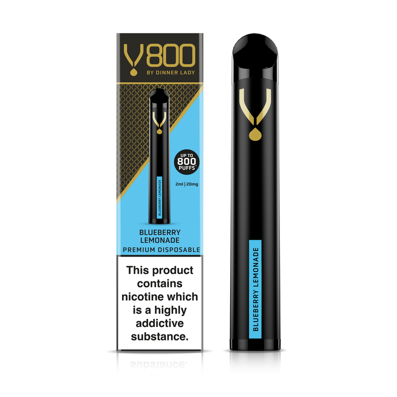 Dinner Lady BlueBerry Lemonade Disposable V800