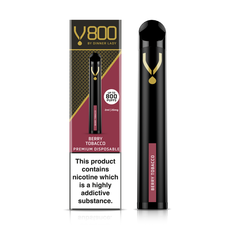 Dinner Lady Berry Tobacco Disposable V800