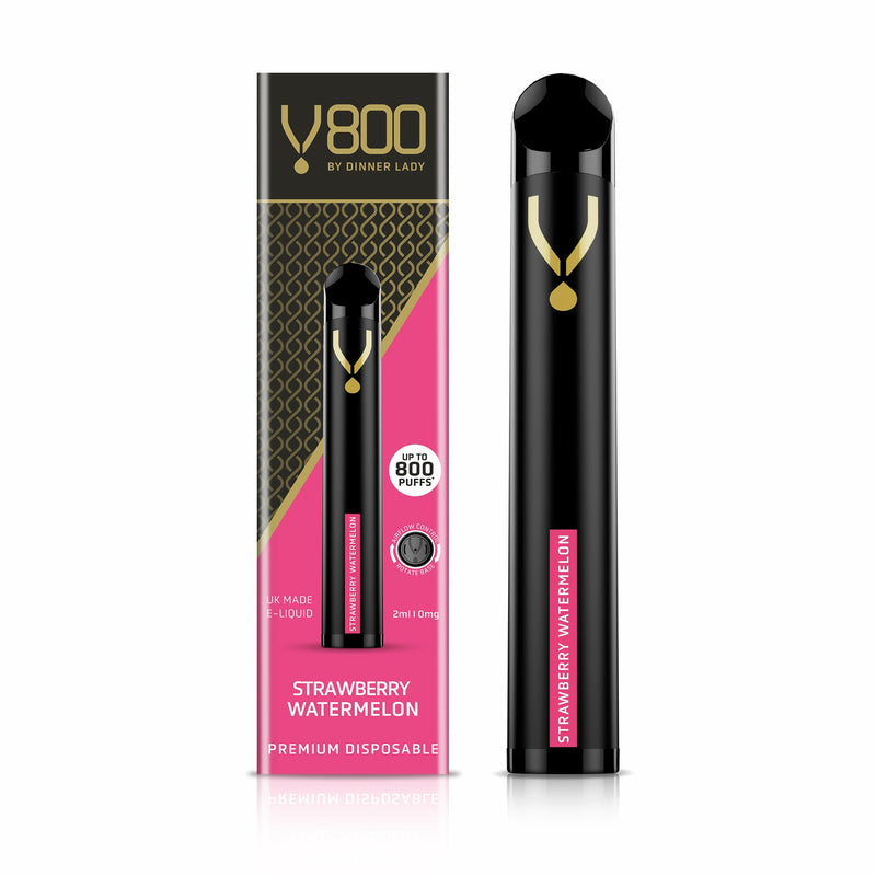 Dinner Lady Strawberry Watermelon Disposable V800 0mg