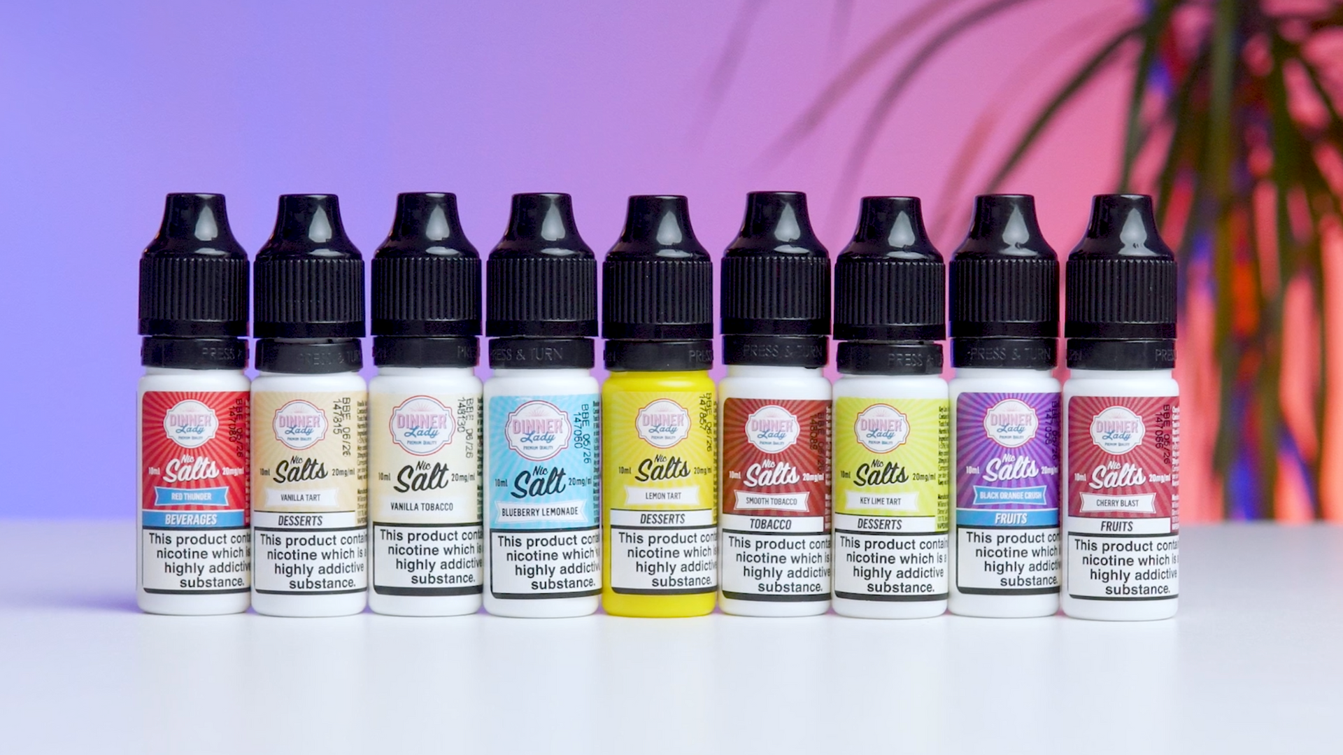 MIST Reviews Latest Dinner Lady Nic Salt Range - 9/10 Rating