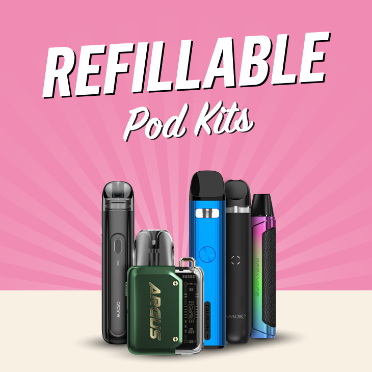 Pod Store How to Choose the Best Refillable Pod Vape System – Dinner Lady