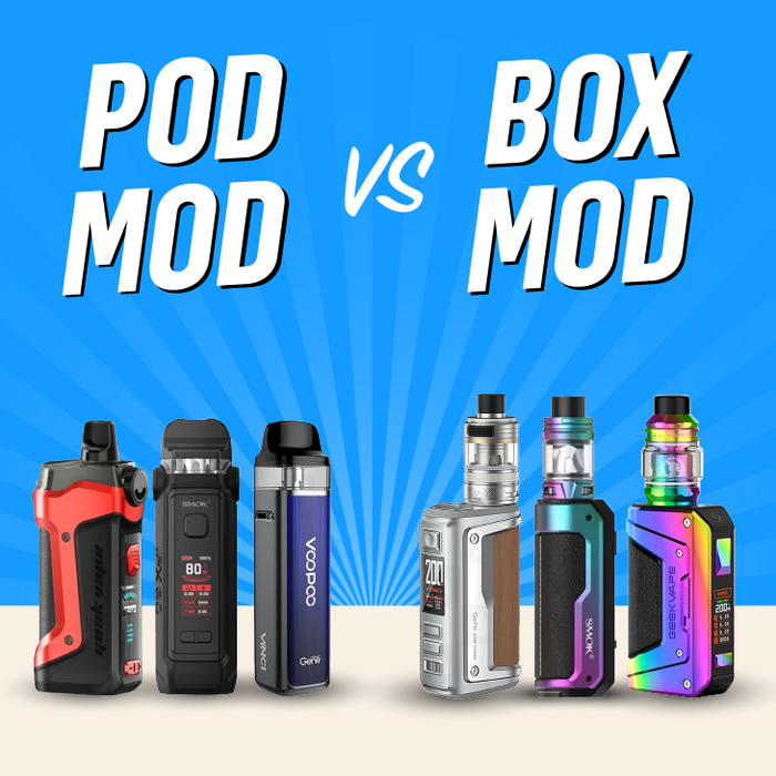 The Battle of the Vapes: Pods vs Mods - Dinner Lady
