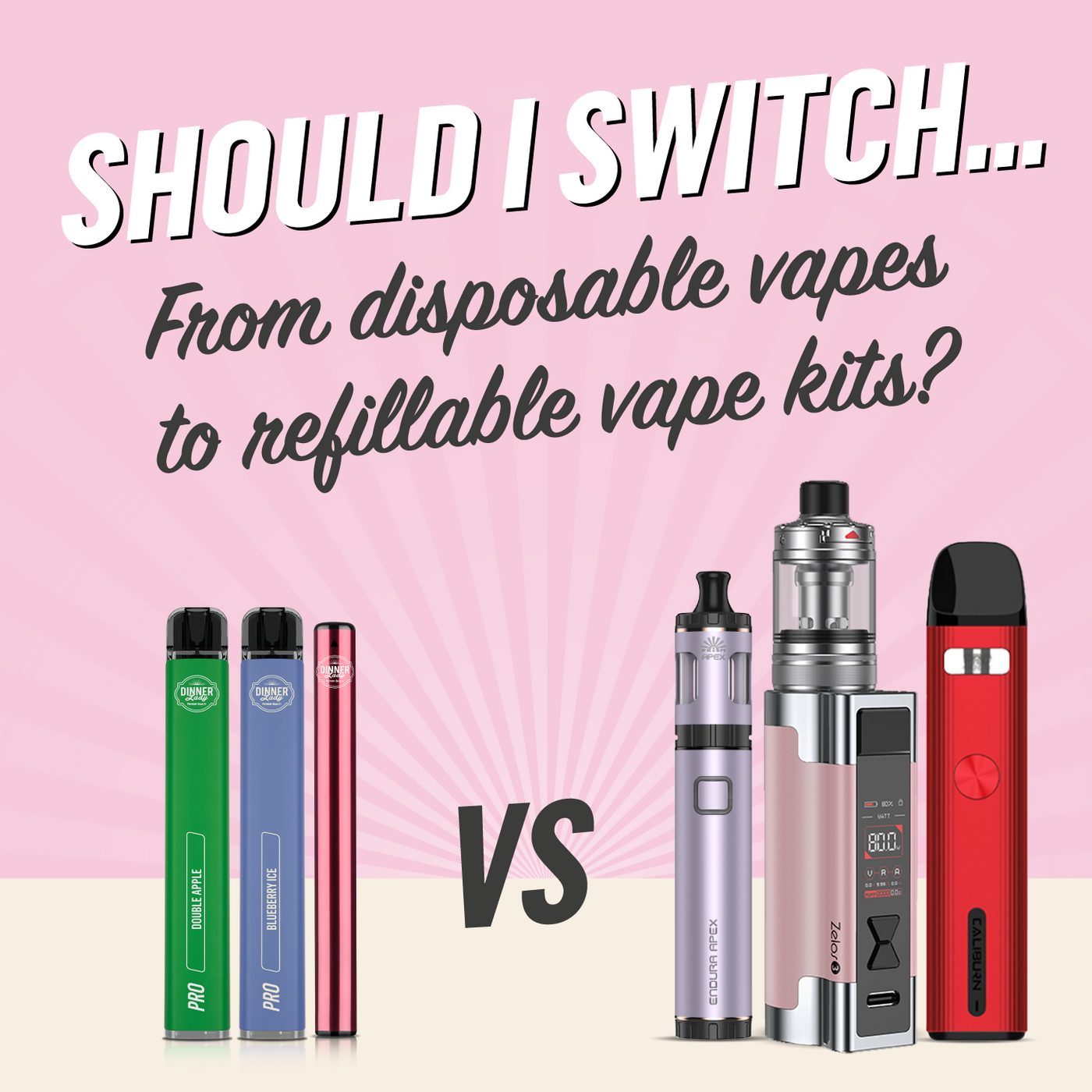 Should I switch from disposable vapes to refillable vape kits?