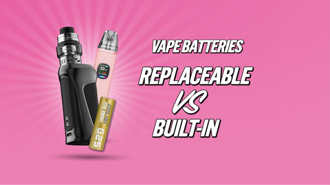 Internal vs Replaceable Vape Batteries: Hardware Specifications for UK Adults
