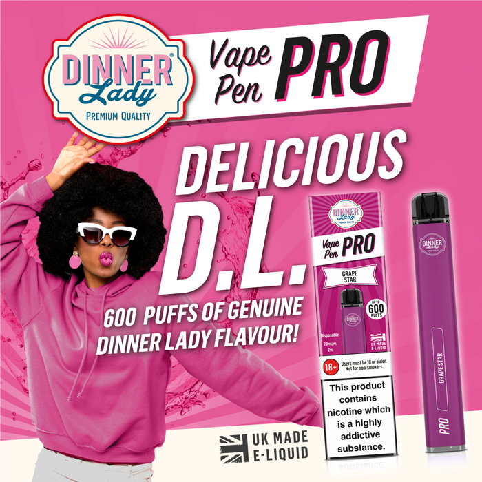 Dinner Lady Introducing The Vape Pen Pro With Exciting New Flavours