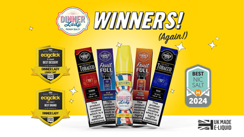 Vape Dinner Lady's Award-Winning Flavours In 2025 - Ecigclick Awards Vape Dinner Lady's Award-Winning Flavours In 2025 - Ecigclick Awards