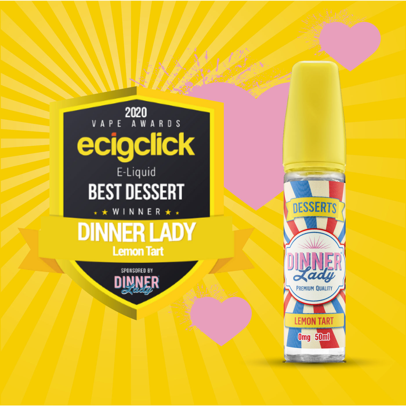LEMON TART: THE ORIGINAL AND THE BEST, AS VOTED FOR BY ECIGCLICK AWARDS 2020