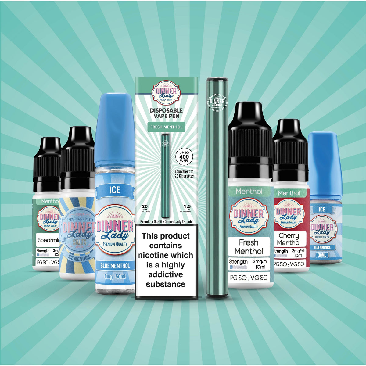 vape that tastes like menthol cigarettes WHAT ARE THE BEST E-LIQUIDS? – Dinner Lady 5-Pack] RAZ VUE 50K CLR Flavour:White Frost