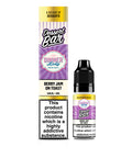 Dinner Lady Dessert Bar Berry Jam on Toast vape juice packaging and bottle on a white background