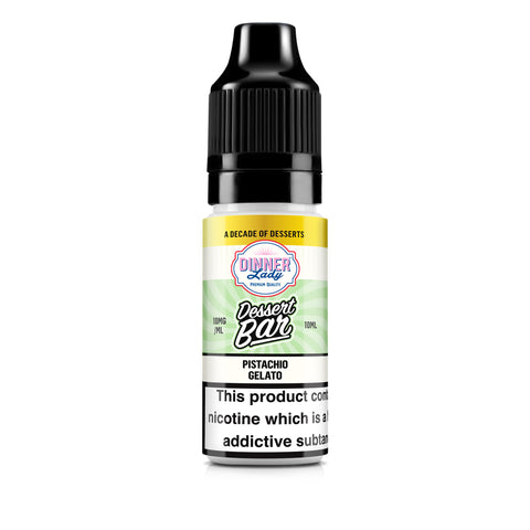 Dinner Lady Dessert Bar nicotine product on a white background