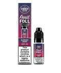 Blueberry cherry bar salts bottle and carton 5mg
