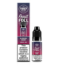 Blueberry cherry bar salt bottle and carton 20mg