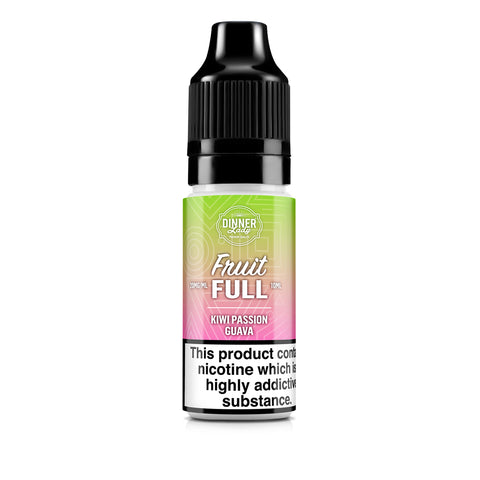 Kiwi Passion Guava Bar Salts 50:50 10ml E-liquid Dinner Lady Kiwi Passion Guava Bar Salts 50:50 10ml E-liquid Dinner Lady