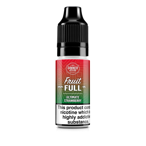 Ultimate Strawberry Bar Salts 50:50 10ml E-liquid Dinner Lady Ultimate Strawberry Bar Salts 50:50 10ml E-liquid Dinner Lady