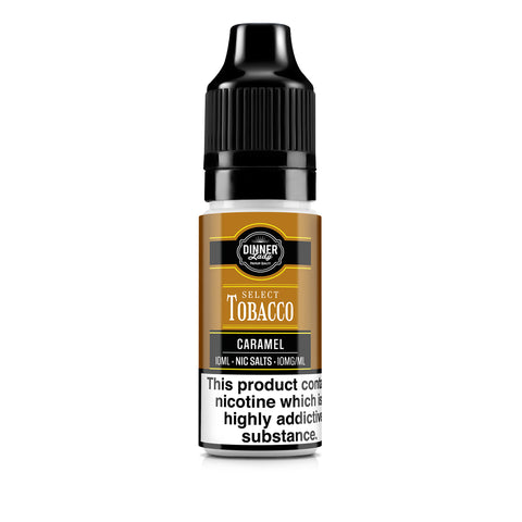 Caramel Tobacco Bar Salts 50:50 10ml E-liquid Dinner Lady Caramel Tobacco Bar Salts 50:50 10ml E-liquid Dinner Lady
