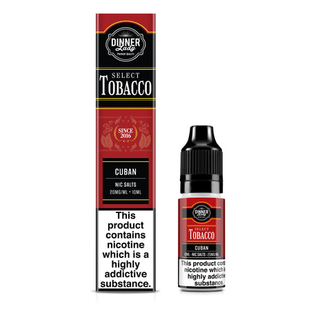 Cuban Tobacco Bar Salts e-liquid 20mg Carton 