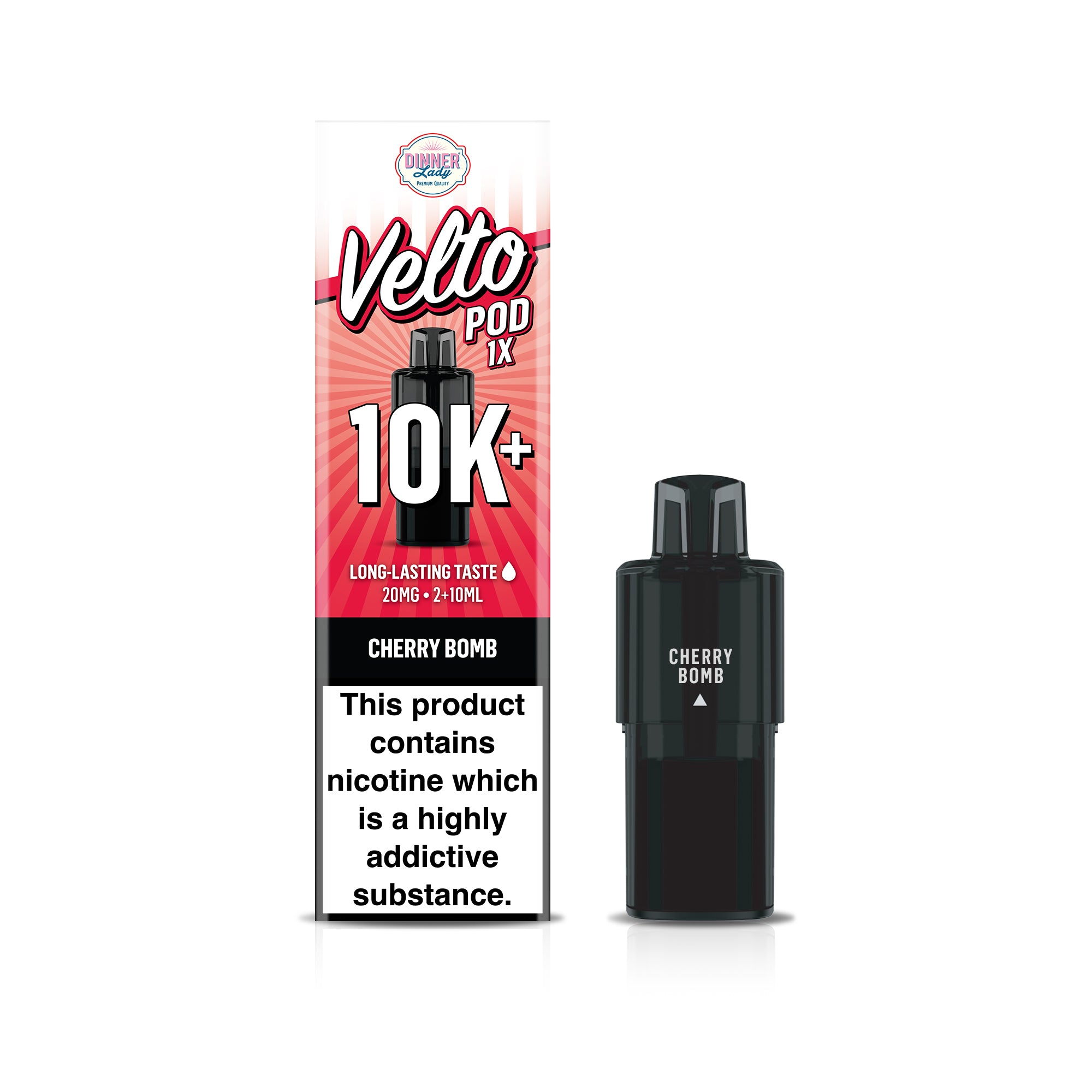 Velto Cherry Bomb 10k Prefilled Pod