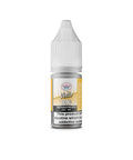 A small bottle of Velti 10K Sim Pango Pineapple e-liquid by Venum Brands, featuring a white child-resistant cap and a yellow and white label, set against a plain white background.