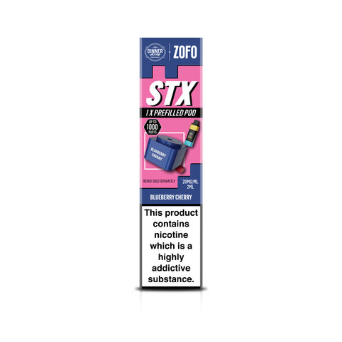 STX Blueberry Cherry Pod Carton