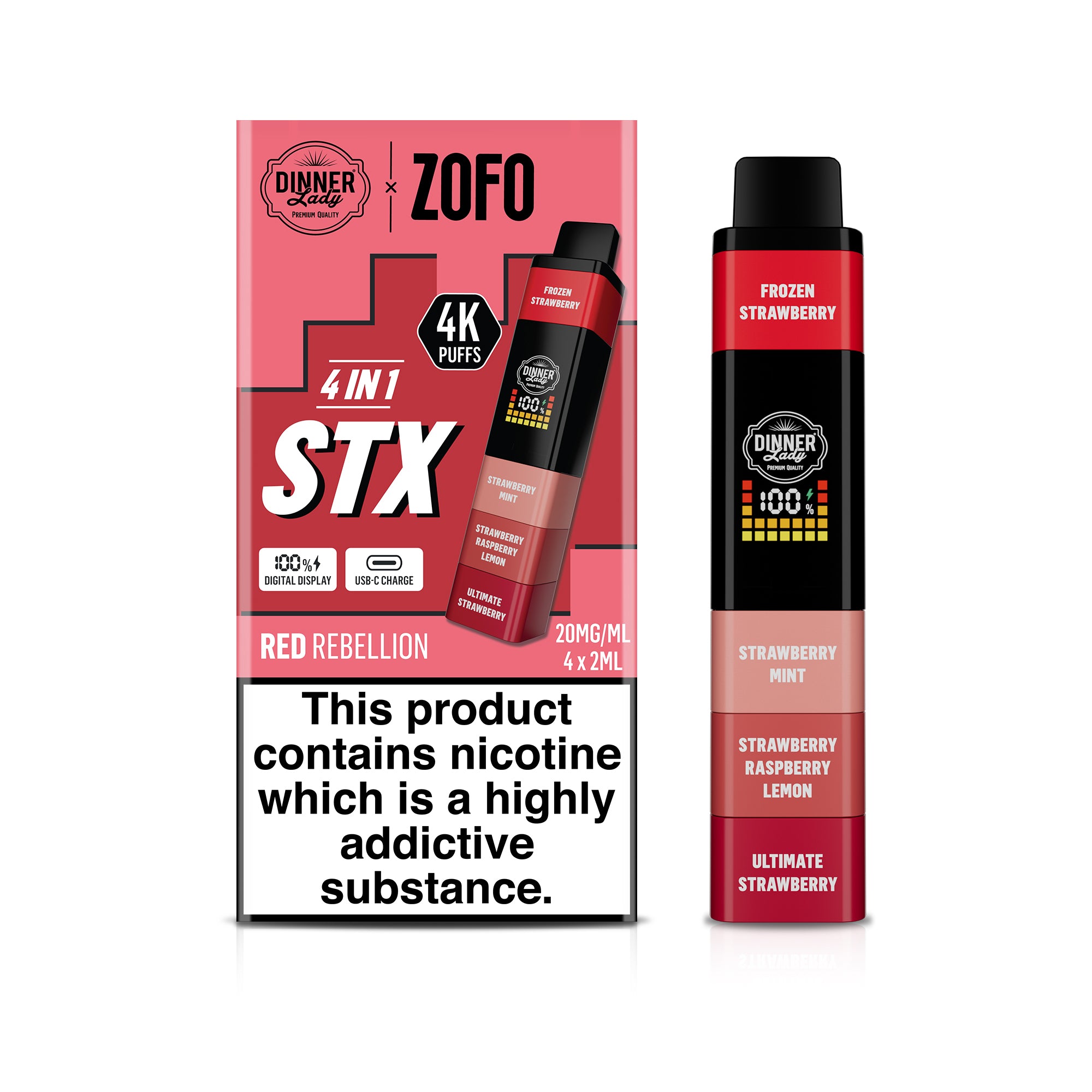 STX Red Rebellion 4 in 1 Kit – Dinner Lady