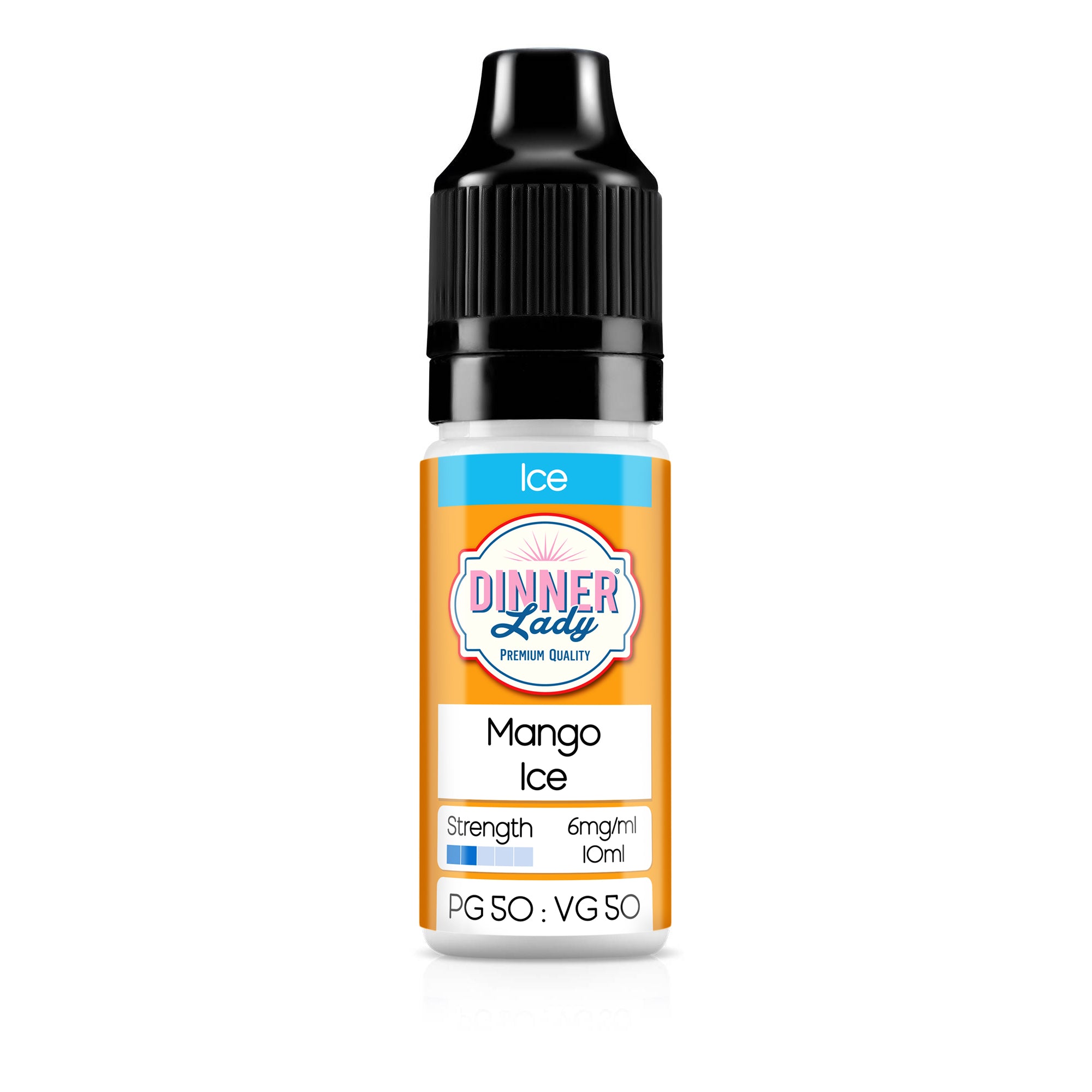 Mango Ice 50:50 10ml E-Liquid | 4 for 10  Dinner Lady