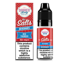 Load image into Gallery viewer, Red Thunder Nic Salts 50:50 10ml E-Liquid

