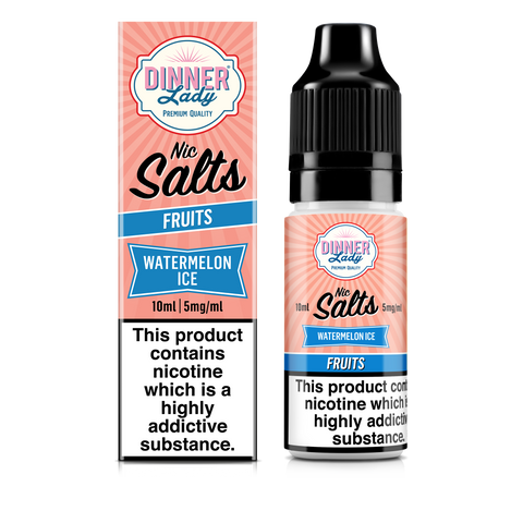 Vape Juice 50/50 Watermelon Ice Nic Salts 50:50 10ml E-Liquid Dinner Lady Best Vape Juice 50/50 Watermelon Ice Nic Salts 50:50 10ml E-Liquid Dinner Lady Best