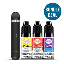 Load image into Gallery viewer, Smok Igee A1 Pod Kit Nic Salts Bundle
