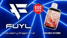 Load image into Gallery viewer, FUYL Strawberry Dragon Fruit Disposable Vape
