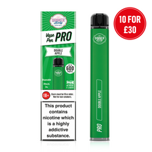 Load image into Gallery viewer, Ten Pack - Dinner Lady Double Apple Disposable Vape Pen Pro
