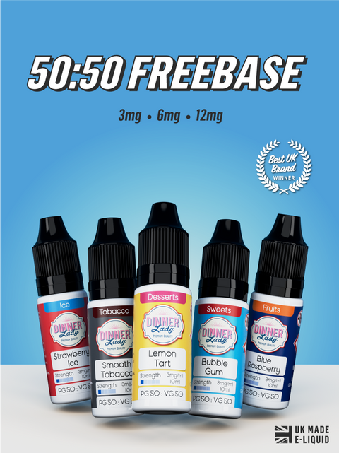 50/50 10ml E-Liquids Collection | Vape Dinner Lady Official Store 50/50 10ml E-Liquids Collection | Vape Dinner Lady Official Store
